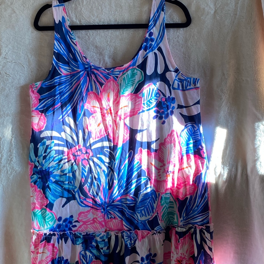 Lilly Pulitzer Floral Sleeveless Dress
